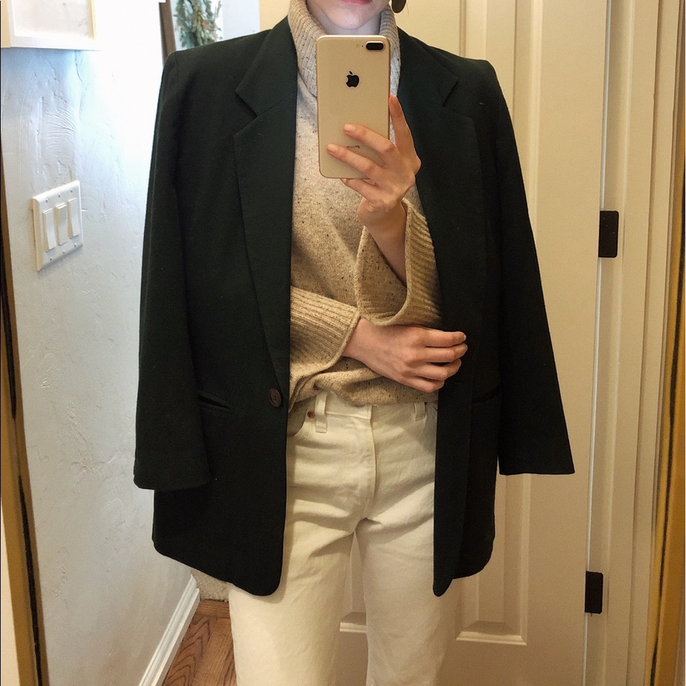 VINTAGE Pendleton Oversized Wool Blazer